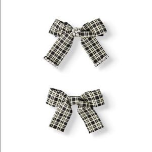 New Time and Tru Bow Clip set of 2